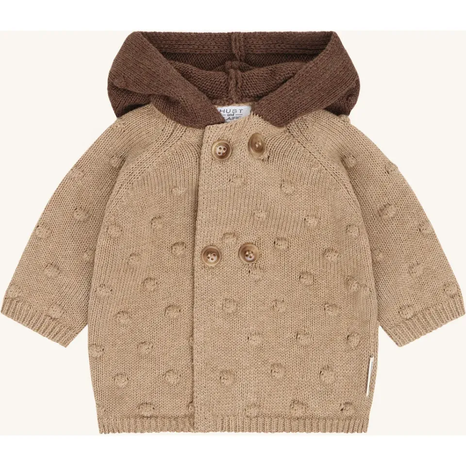 Hust & Claire Cookie jakke Biscuit økologisk quilt