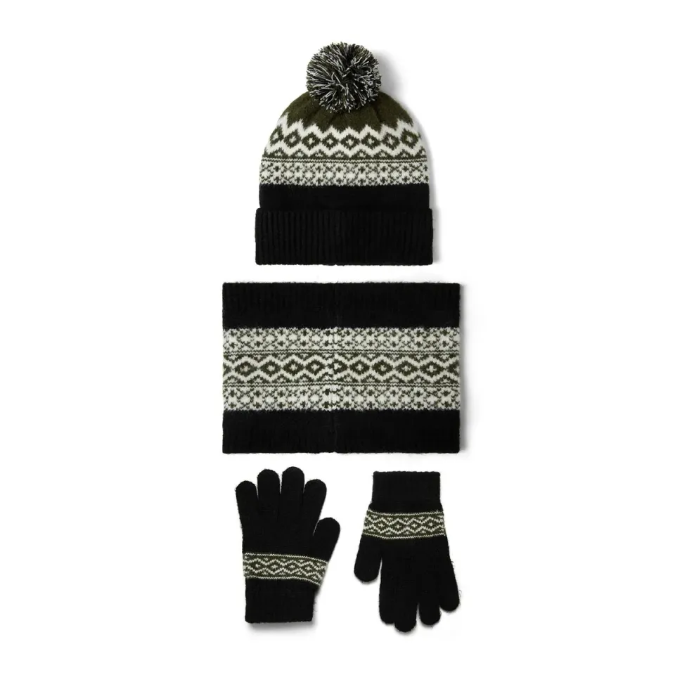 Minoti 44355 wintersæt 3-dele sort norsk