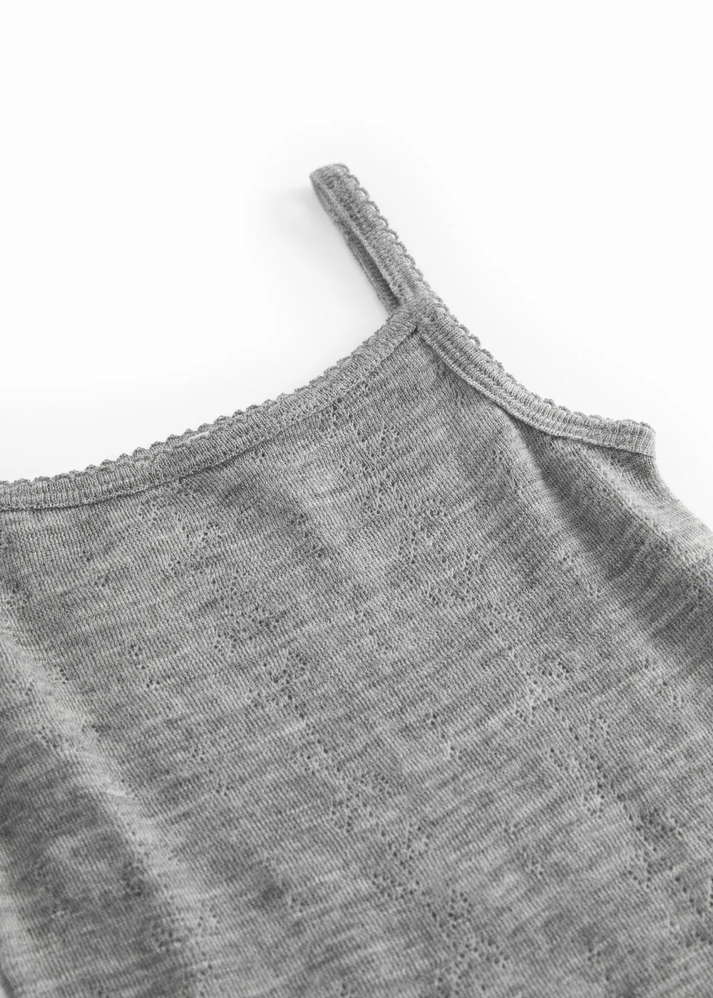 MarMar Copenhagen Strap Vest undertrøje grey uld