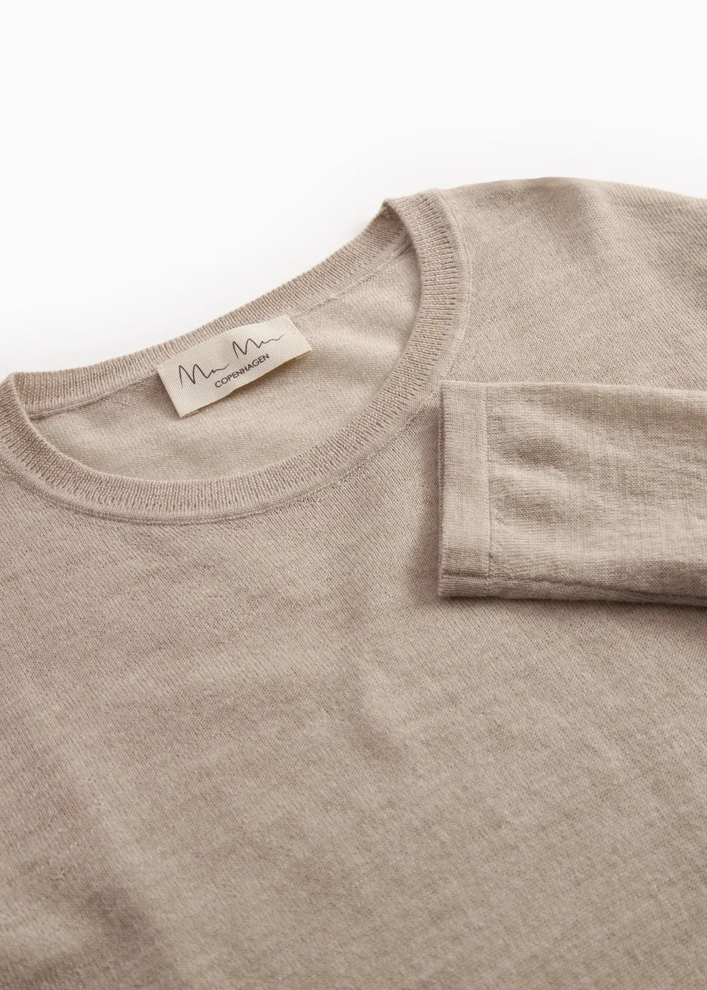 MarMar Tanne W Bluse Beige Melange merino