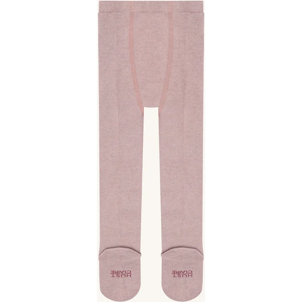 Hust & Claire HCFoxie strømpebukser Adobe Rose uld-bambus