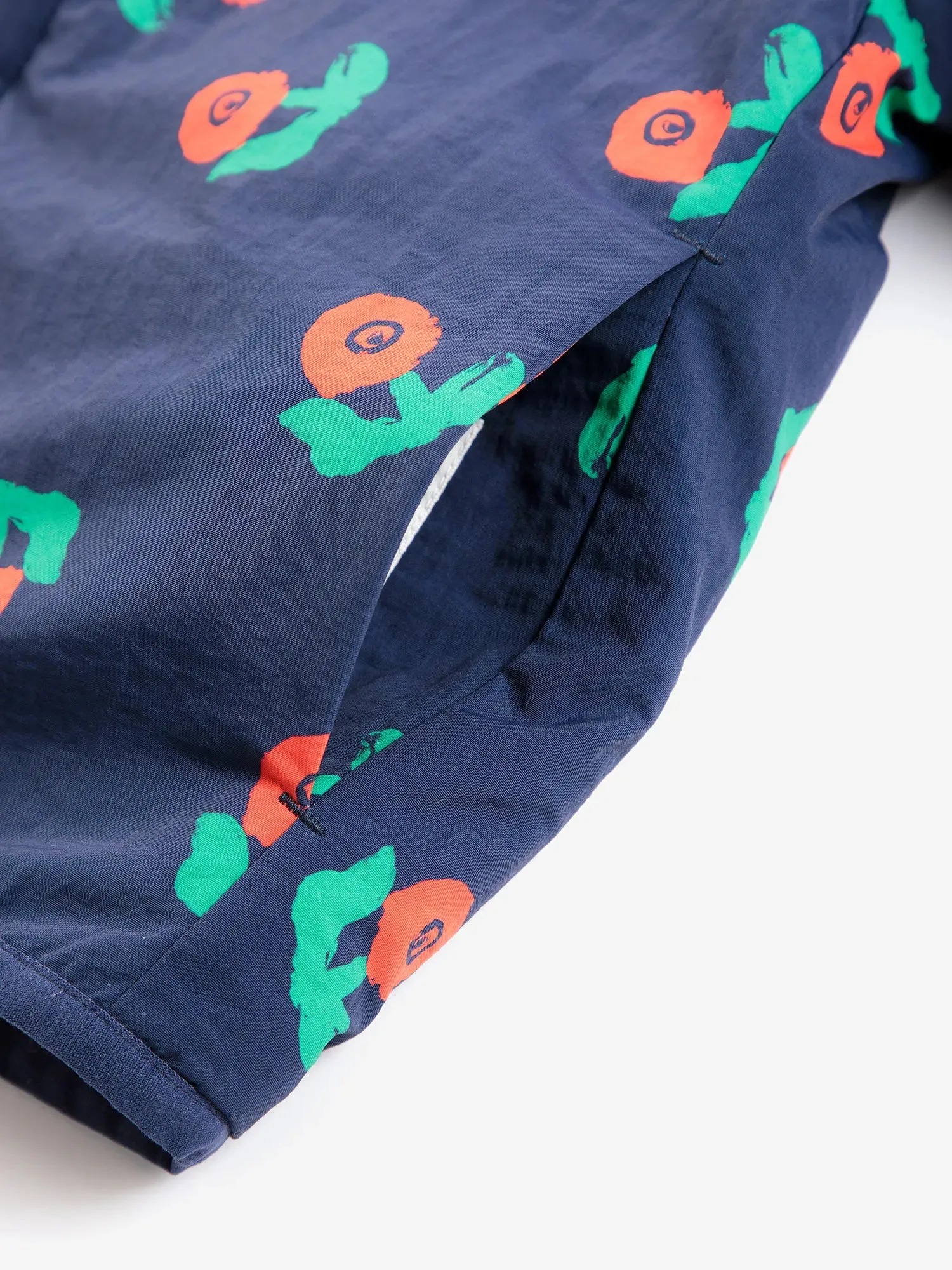 Bobo Choses Stamp Bloom All Over vendejakke navy