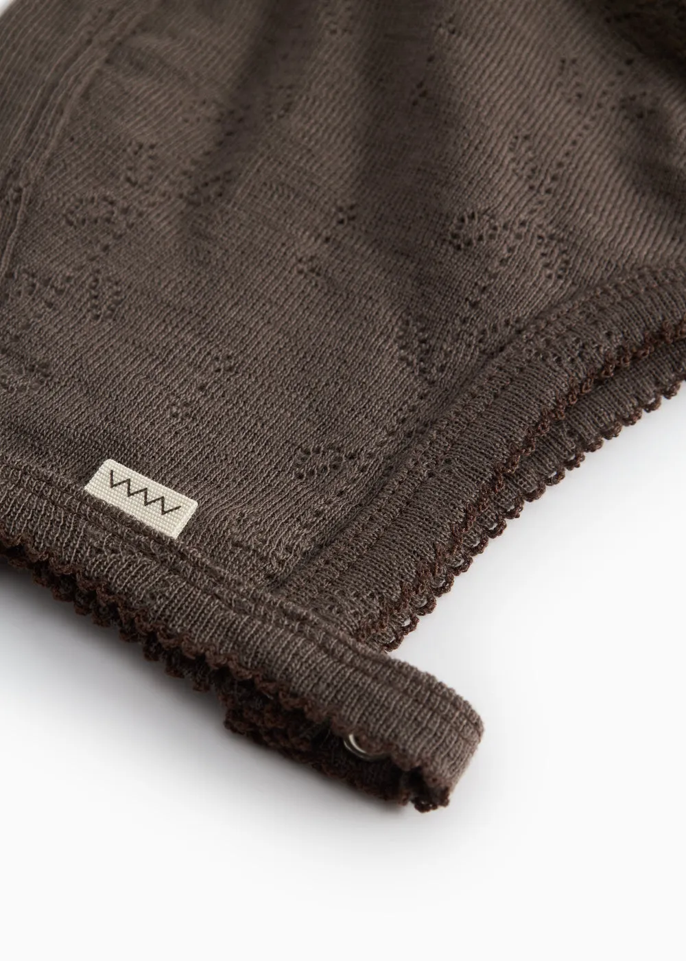 MarMar Hoody uld pointelle hue Terre