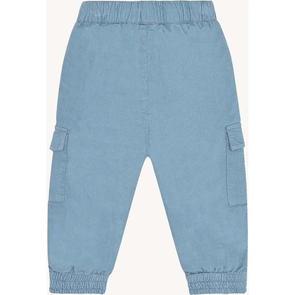 Hust & Claire Trevor Corduroy bukser Iron Blue