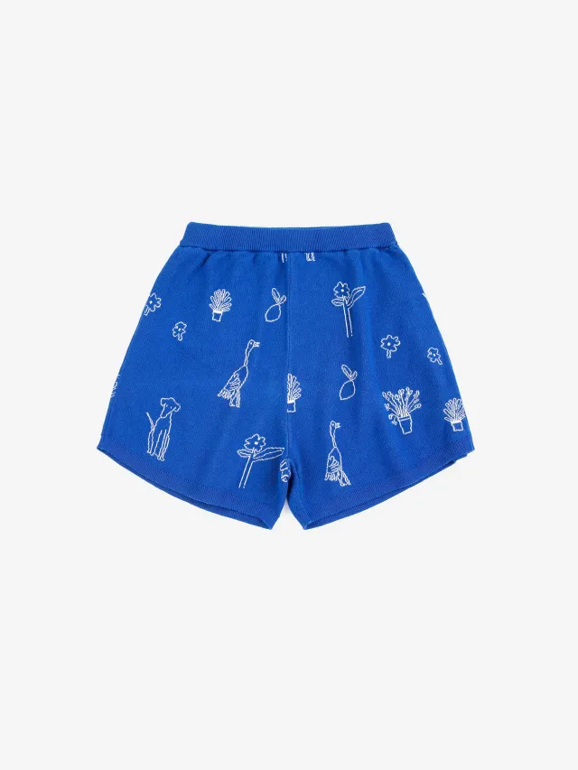 Bobo Choses Summer Trip sb126ad099 shorts jacquard