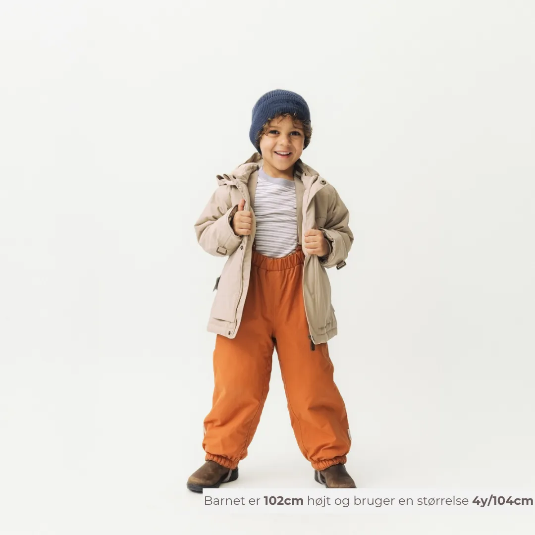 MINI A TURE Matwaldo vinterjakke 2y/92cm beige fleece