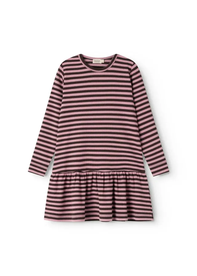 MarMar Copenhagen Dress Diro Kjole Heather Stripe rib