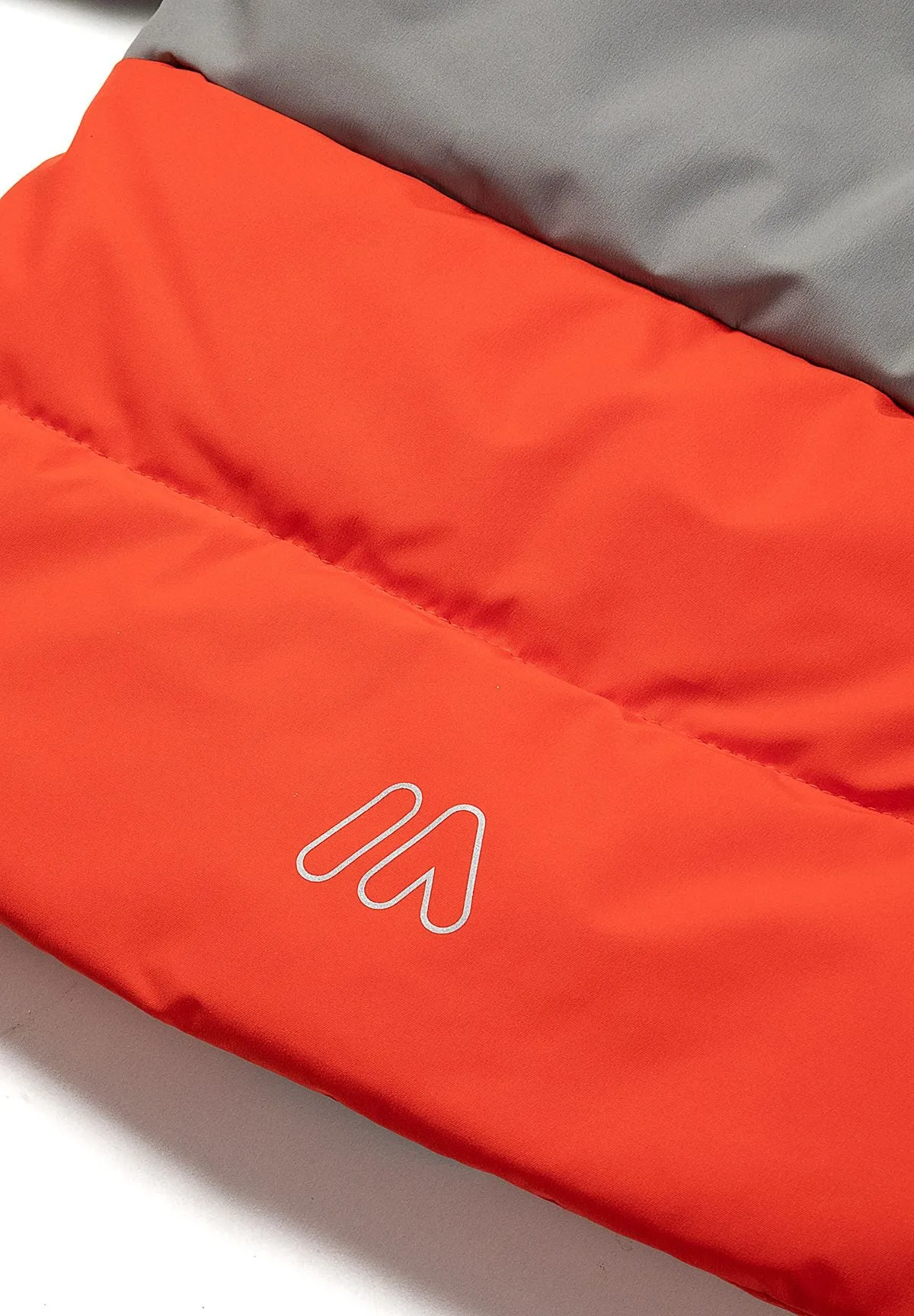 Minoti 45260 drengeparka rød ternet foer