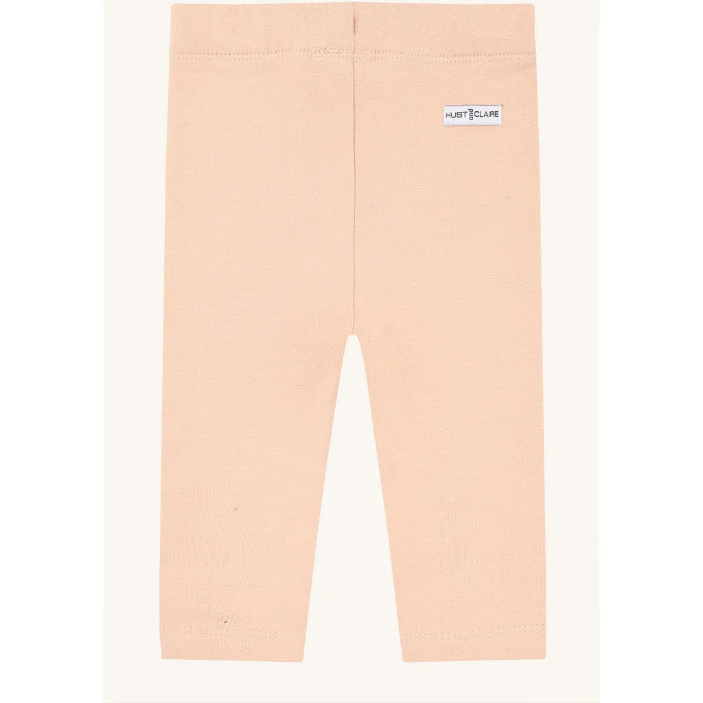 Hust & Claire HCLisa Brushed W25 leggings Rugby Tan økologisk