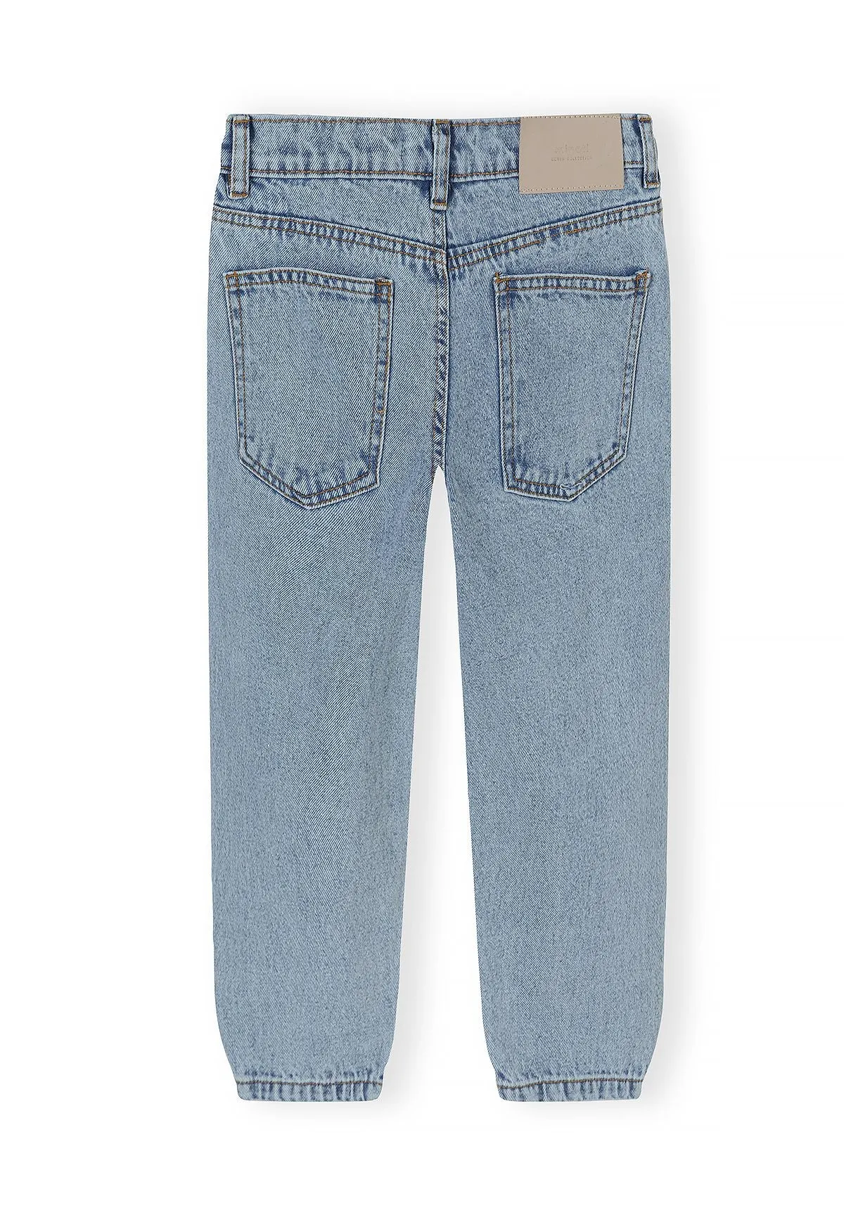 Minoti Barrel jeans lige blå denim piger