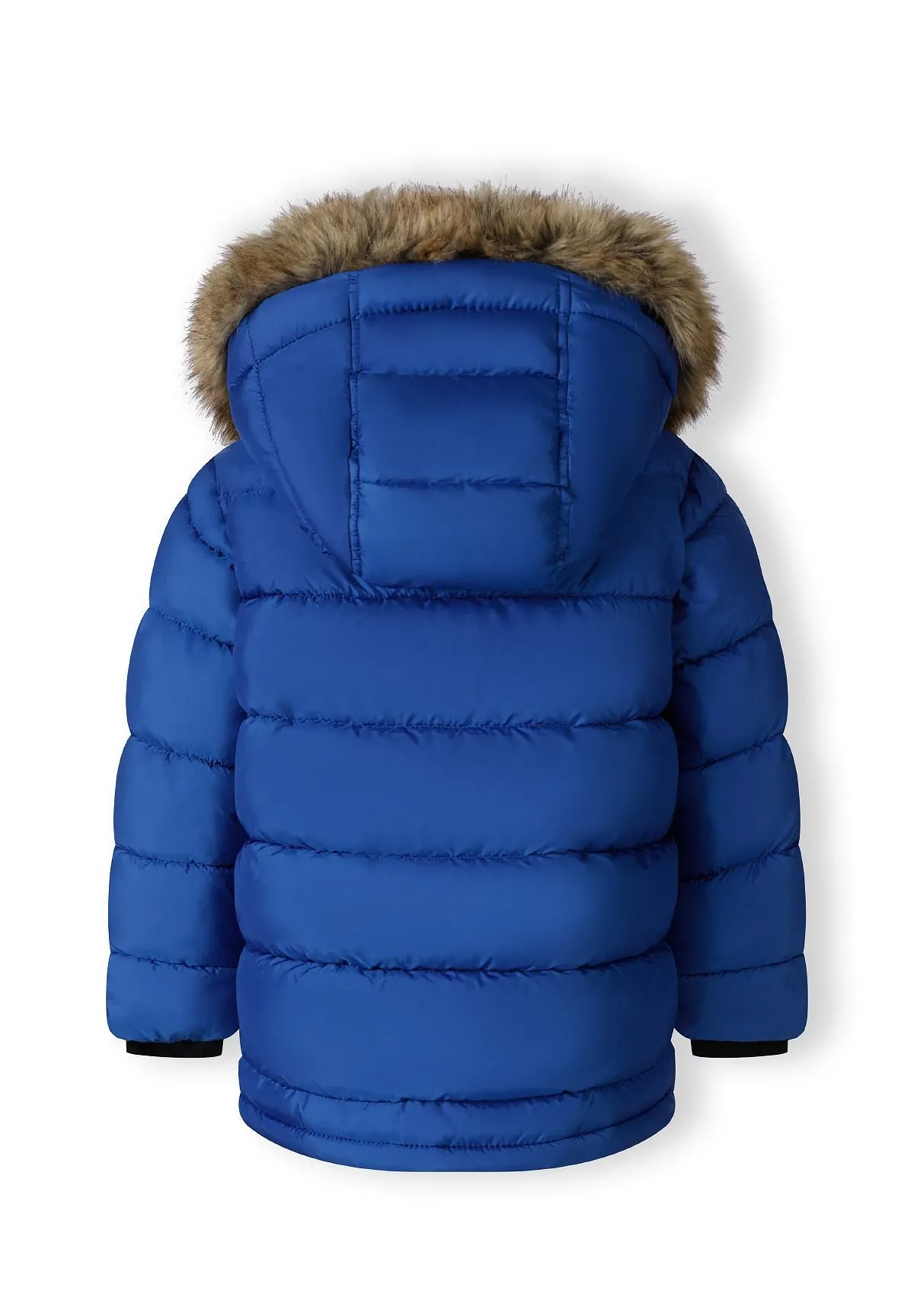 Minoti 45249 parka til drenge blå foret