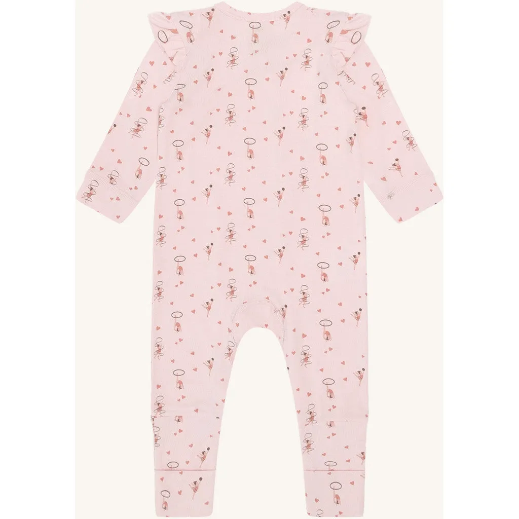 Hust & Claire HCMulle Gymnast natdragt Chalk Pink bambus