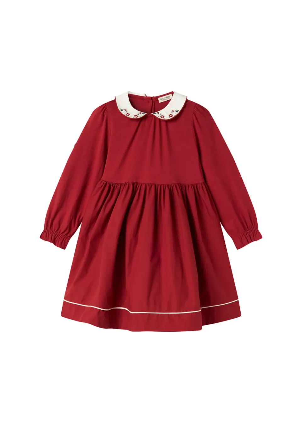 MarMar Dielle kjole Hibiscus Red rød blomstret