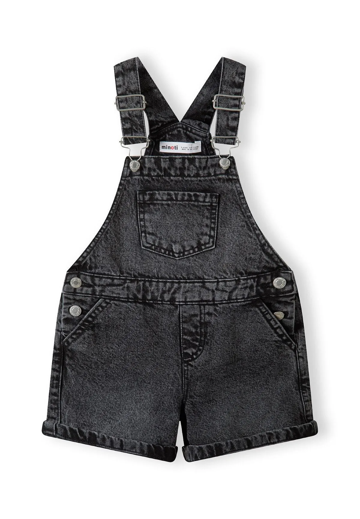 Minoti 42730 smækbukser sort denim korte til piger