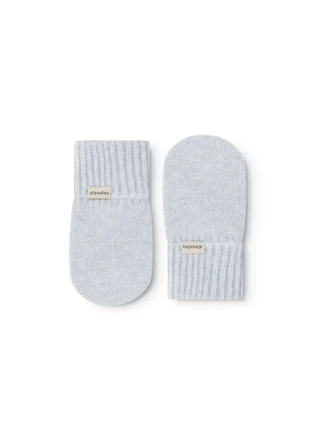 MarMar Cashmere Alvilda Baby luffer lyseblå kashmir