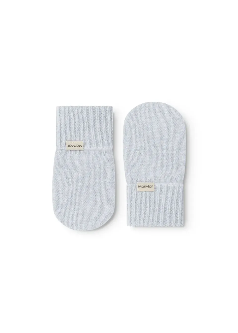 MarMar Cashmere Alvilda Baby luffer lyseblå kashmir