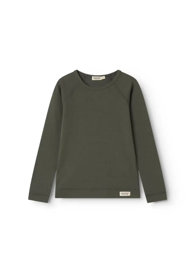 MarMar Base Tee LS T-shirt Hunter langærmet