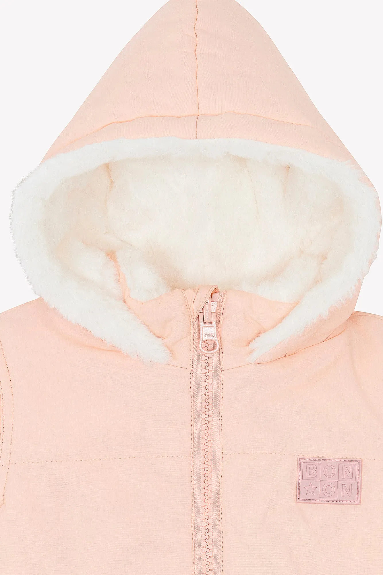 Bonton Mini Moove Rose Blossom baby dynejakke lyserød