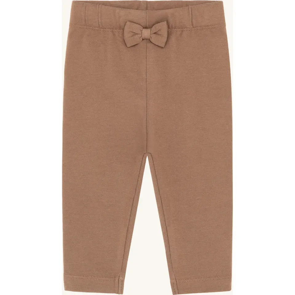 Hust & Claire HCLisa leggings Peacan Pie børstet økologisk