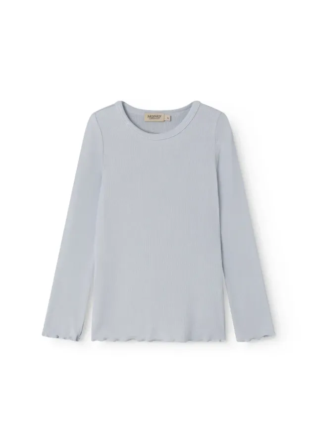 MarMar Tani langærmet T-shirt Blue Mist flæse