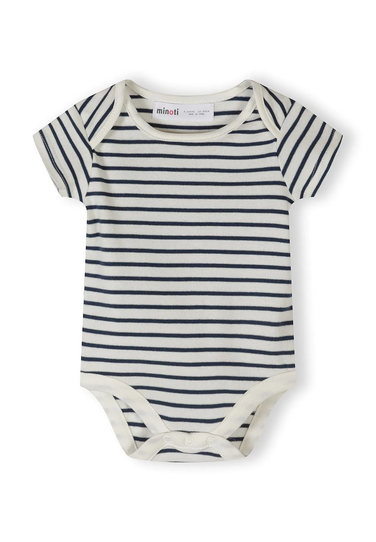Minoti 44539 body 7-pak lyseblå bomuld til baby