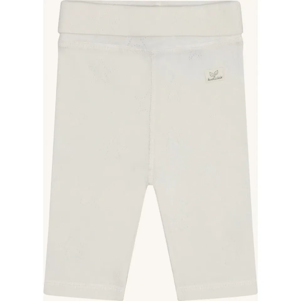 Hust & Claire Luca Pointelle leggings Sugar økologisk