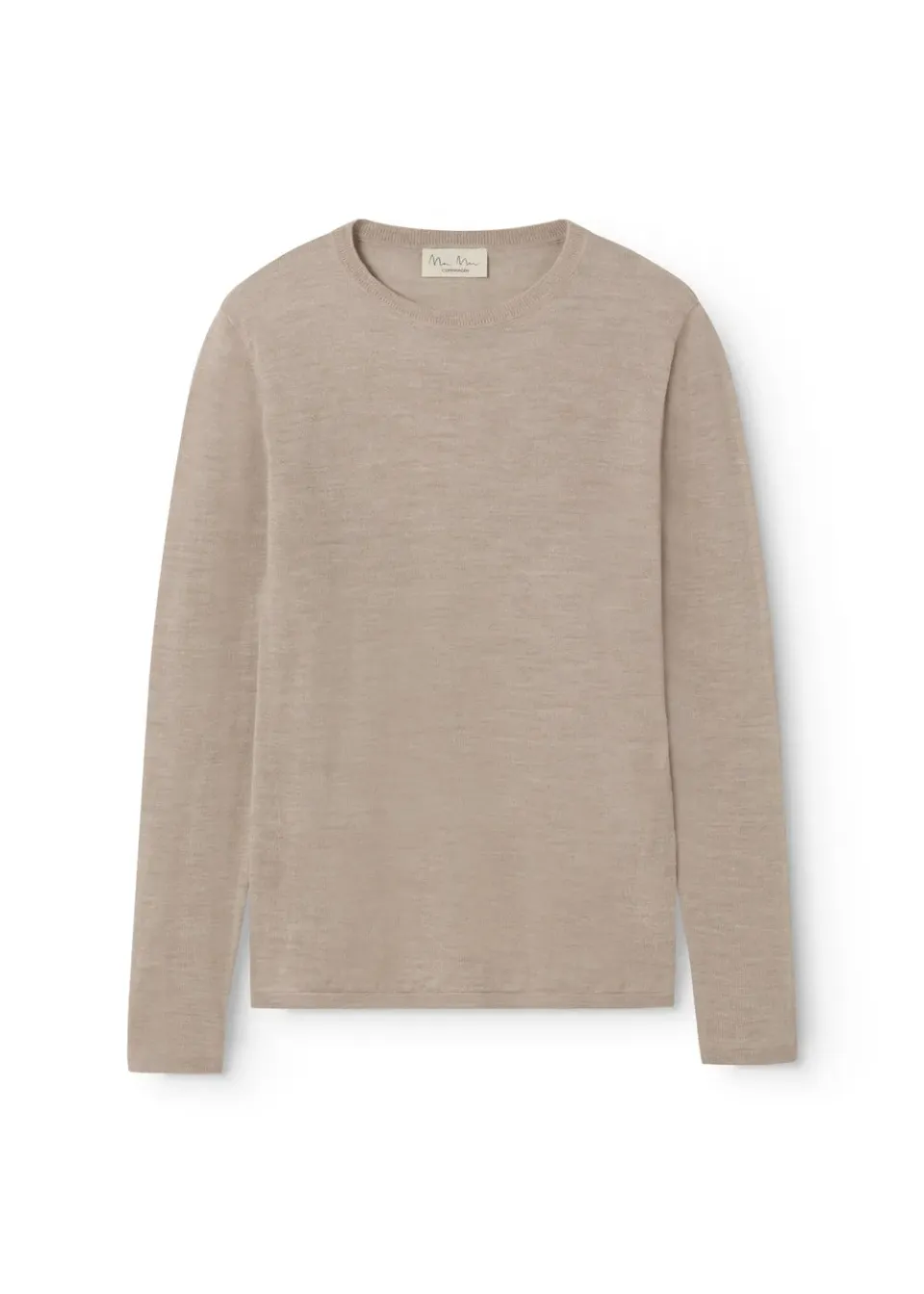MarMar Tanne W Bluse Beige Melange merino