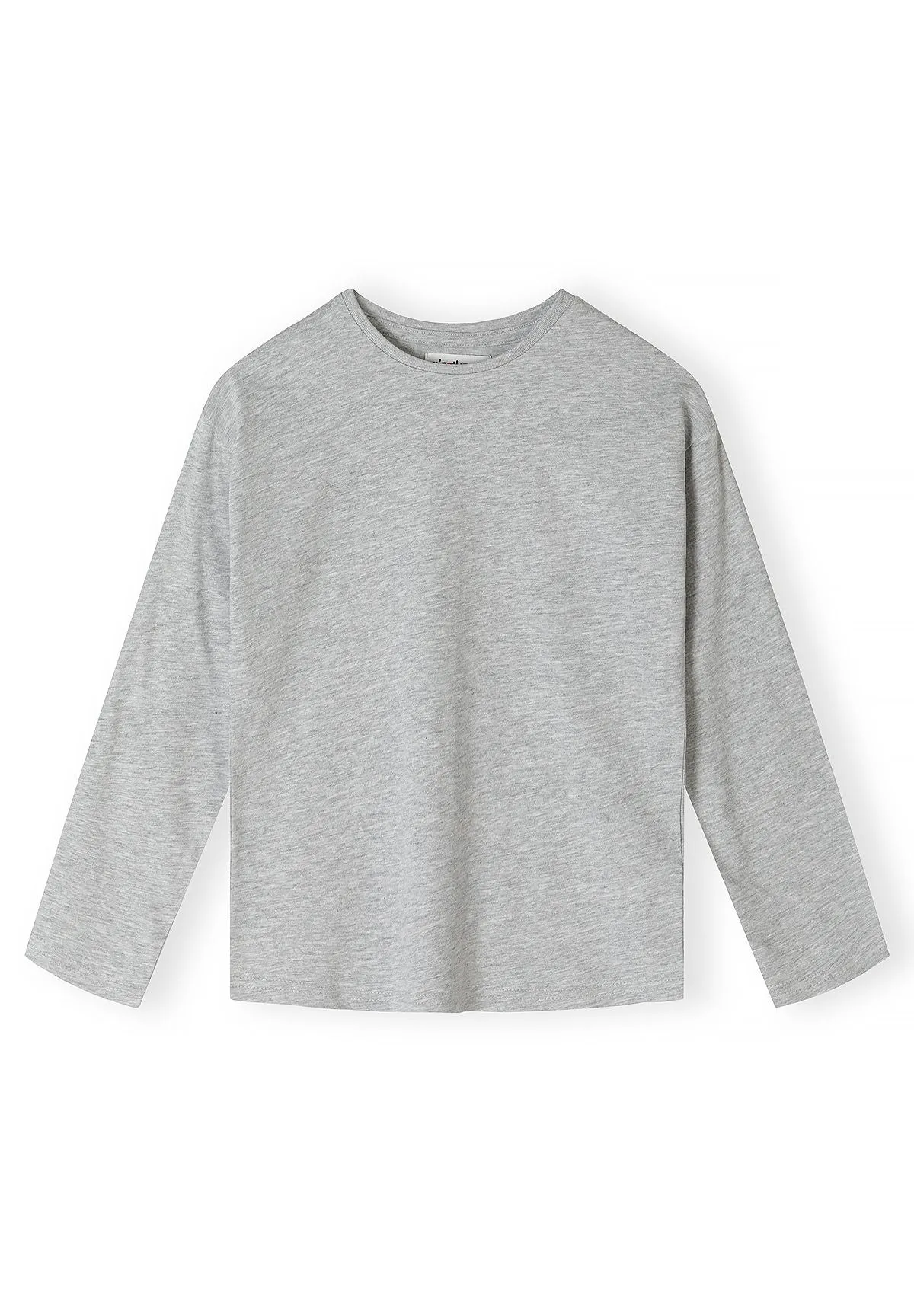 Minoti 45633 t-shirt langærmet 5-pak piger bomuld