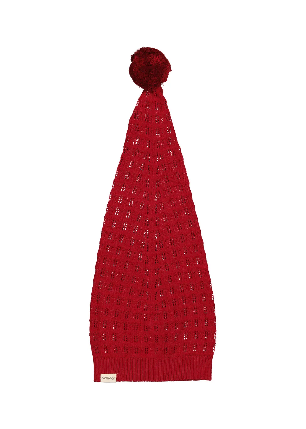 MarMar Alfen nissehue Hibiscus Red strik