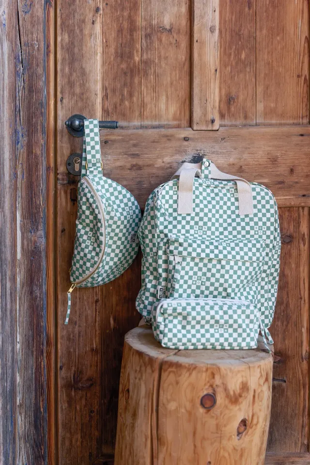 Bonton Damier bumbag grønternet TU