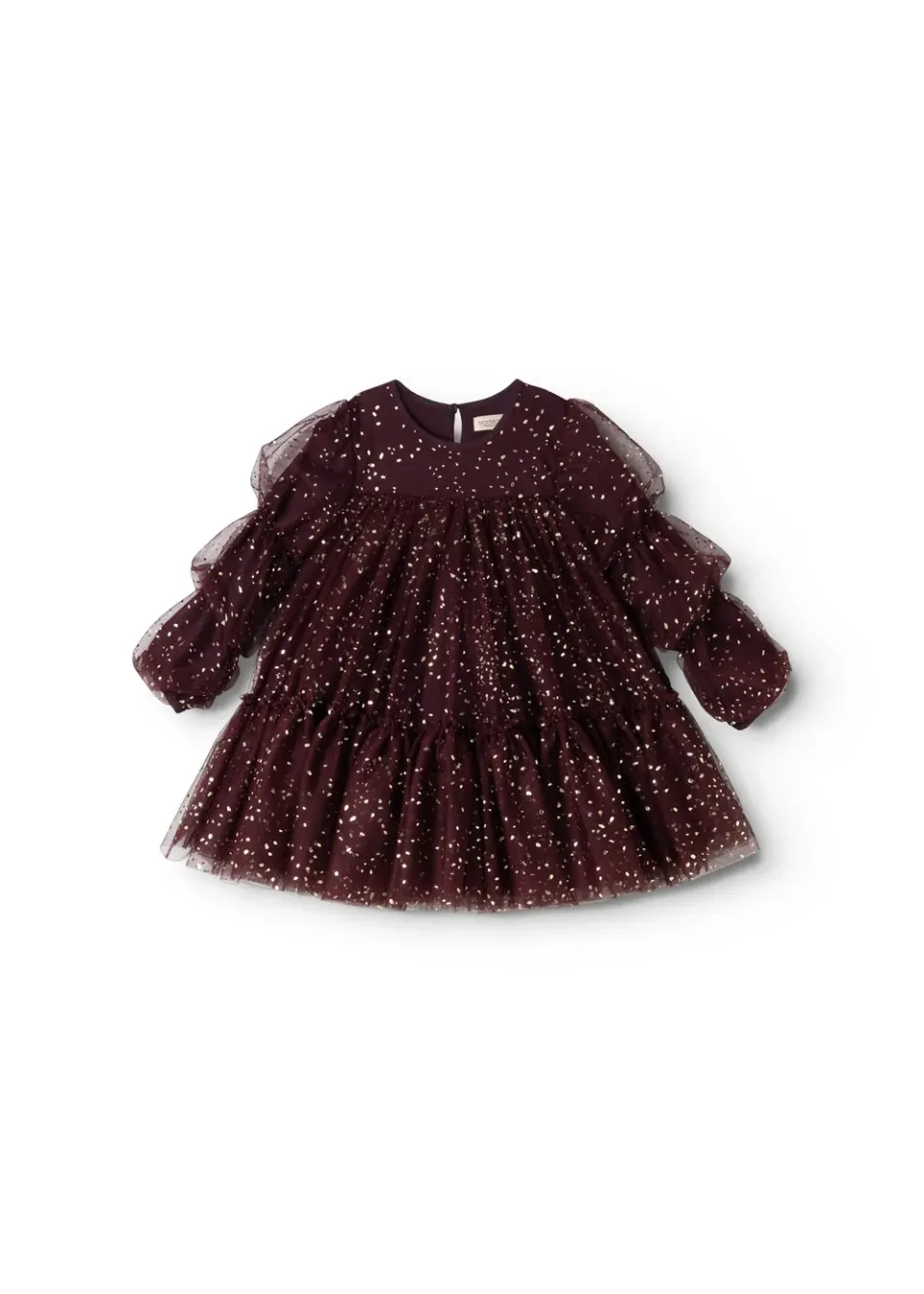 MarMar Dionne kjole Deep Mulberry tyl