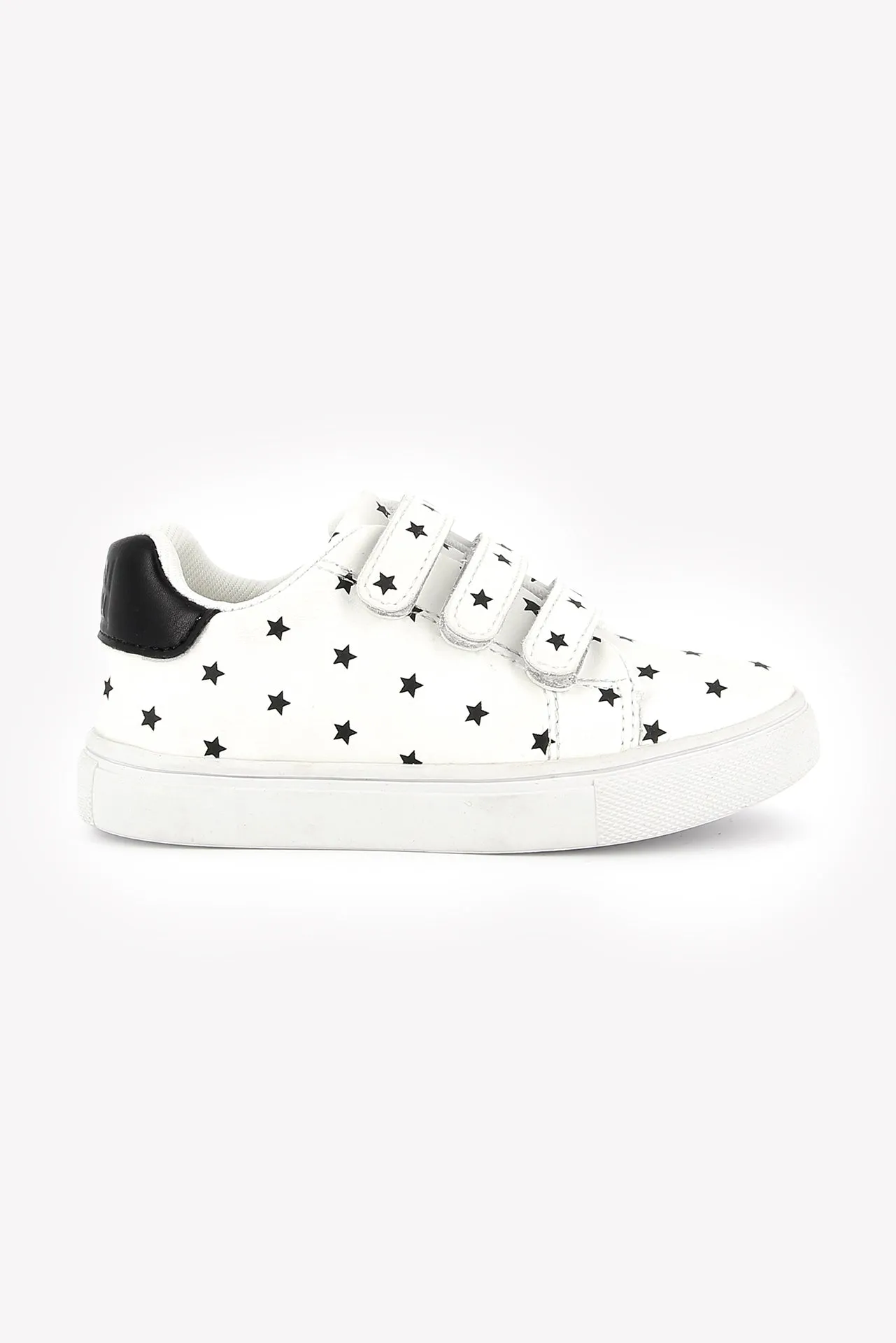 Bonton Basil sneakers 27 sort læder stjerner