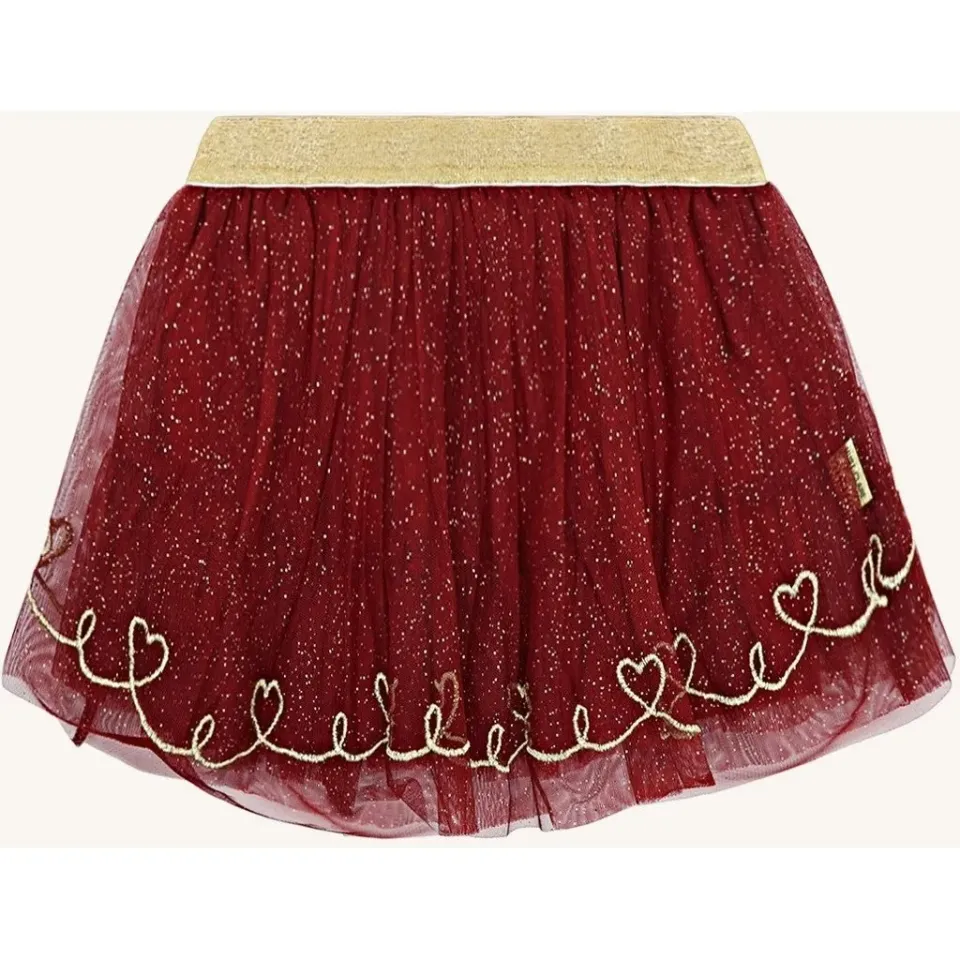 Hust & Claire Ninna Tulle nederdel teaberry tyl