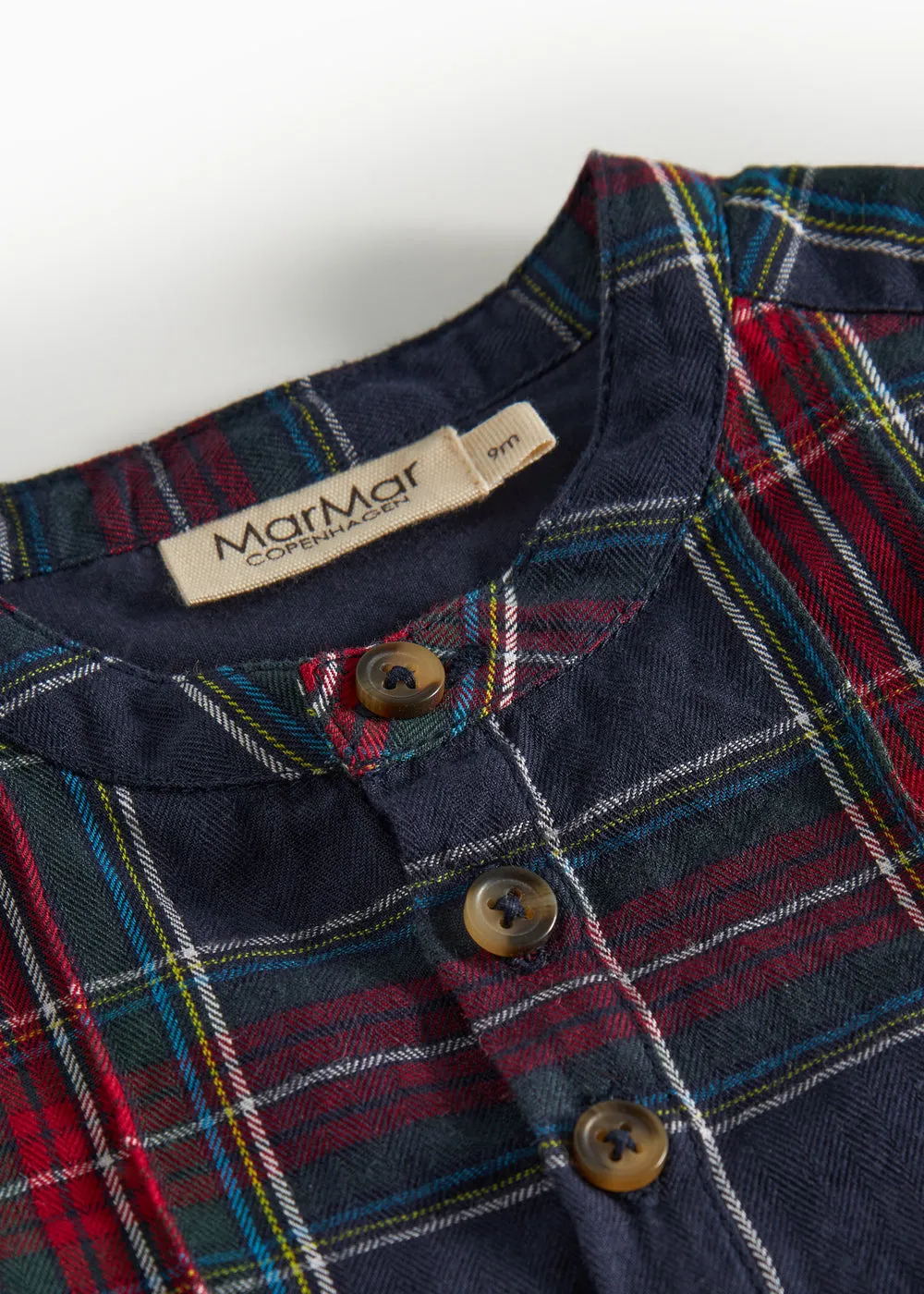 MarMar Totoro skjorte Pilot Navy Check ternet