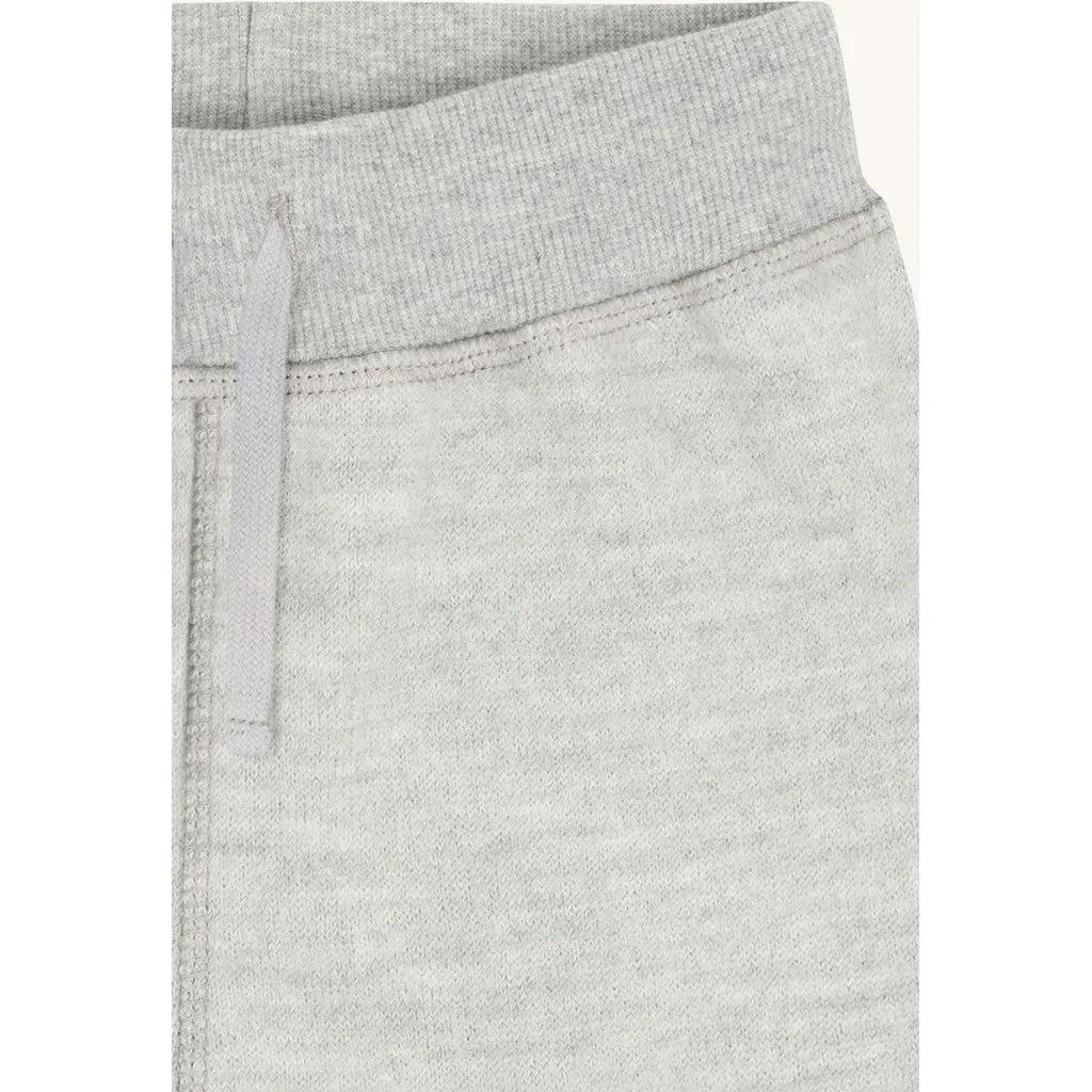 Hust & Claire Gia Boiled Wool joggingbukser Light Grey uld