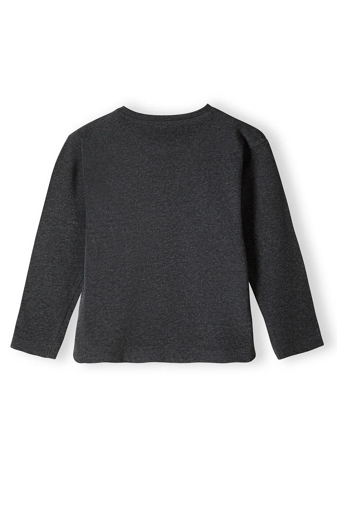 Minoti 39677 langærmet t-shirt grå til piger