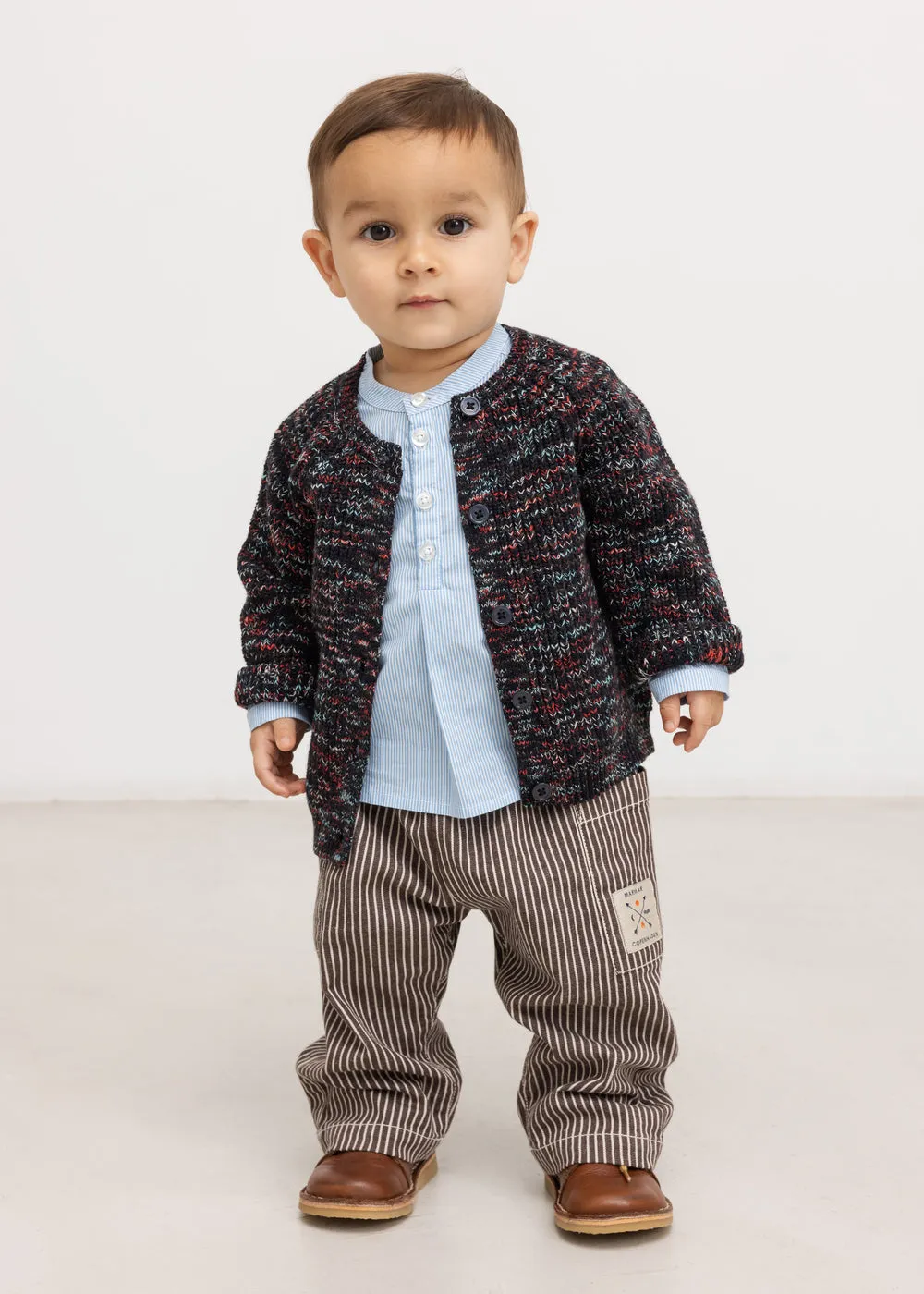 MarMar Talu B strikcardigan Deepest Sea Space meleret