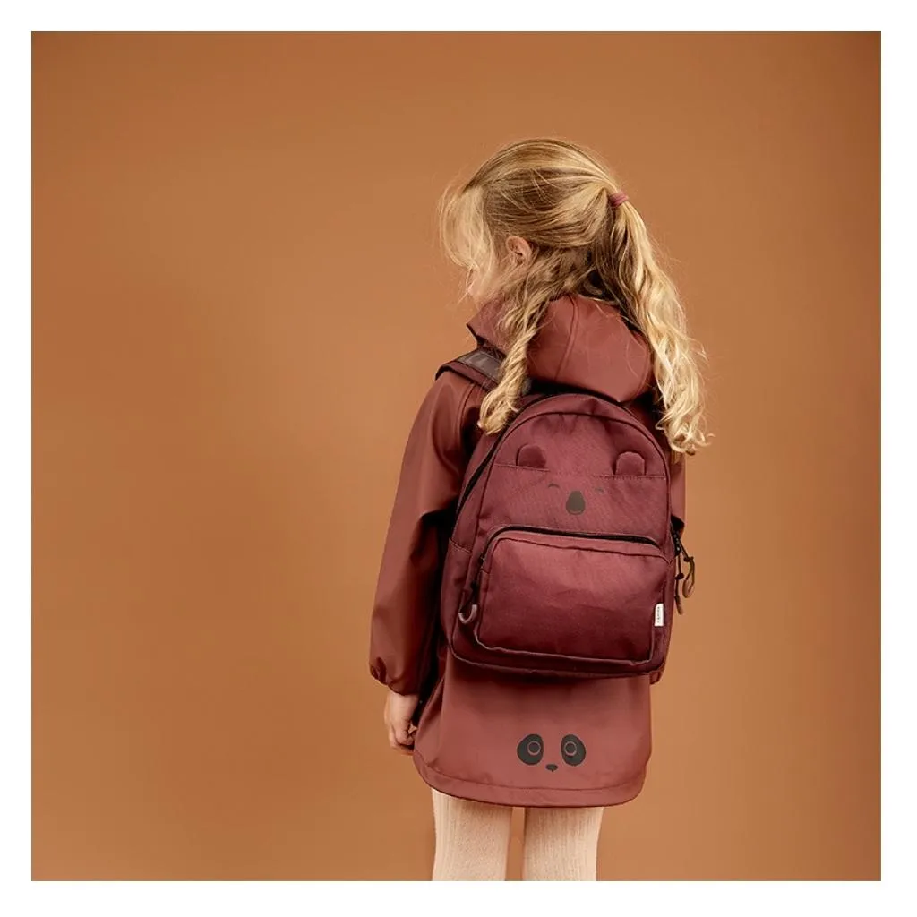 nuuroo Lucas junior rygsæk Mahogany genbrugspolyester