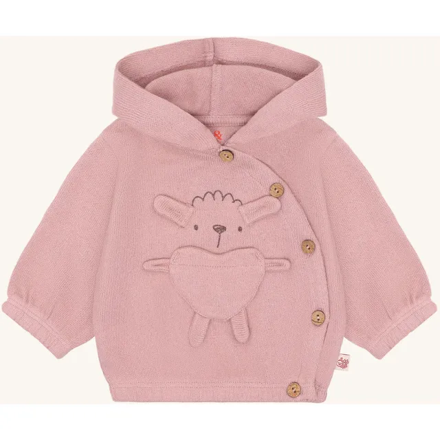 Hust & Claire HCCookie Sheep cardigan Heather økologisk