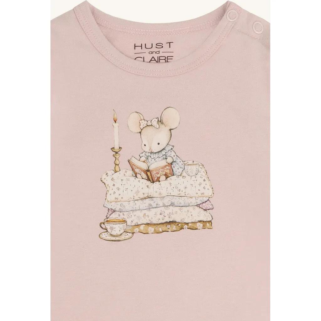 Hust & Claire HCBritt body hushed pink økologisk