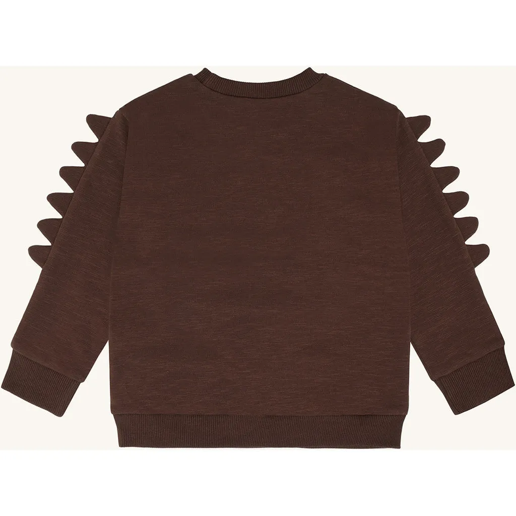 Hust & Claire HCSejer Monster sweatshirt Soil økologisk