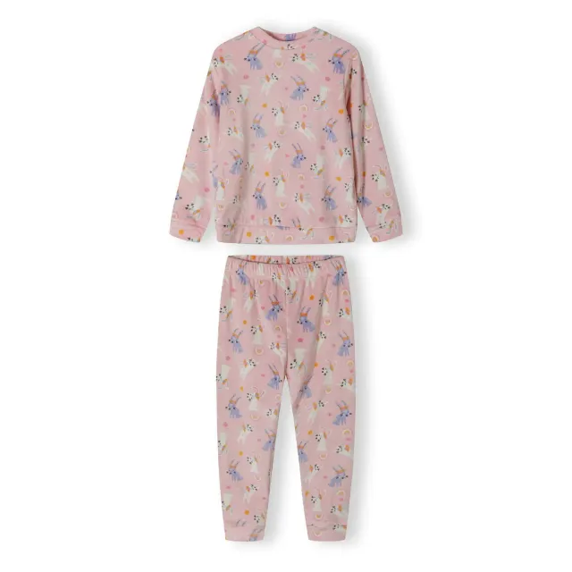 Minoti 41555 pyjamas rosa enhjørning piger