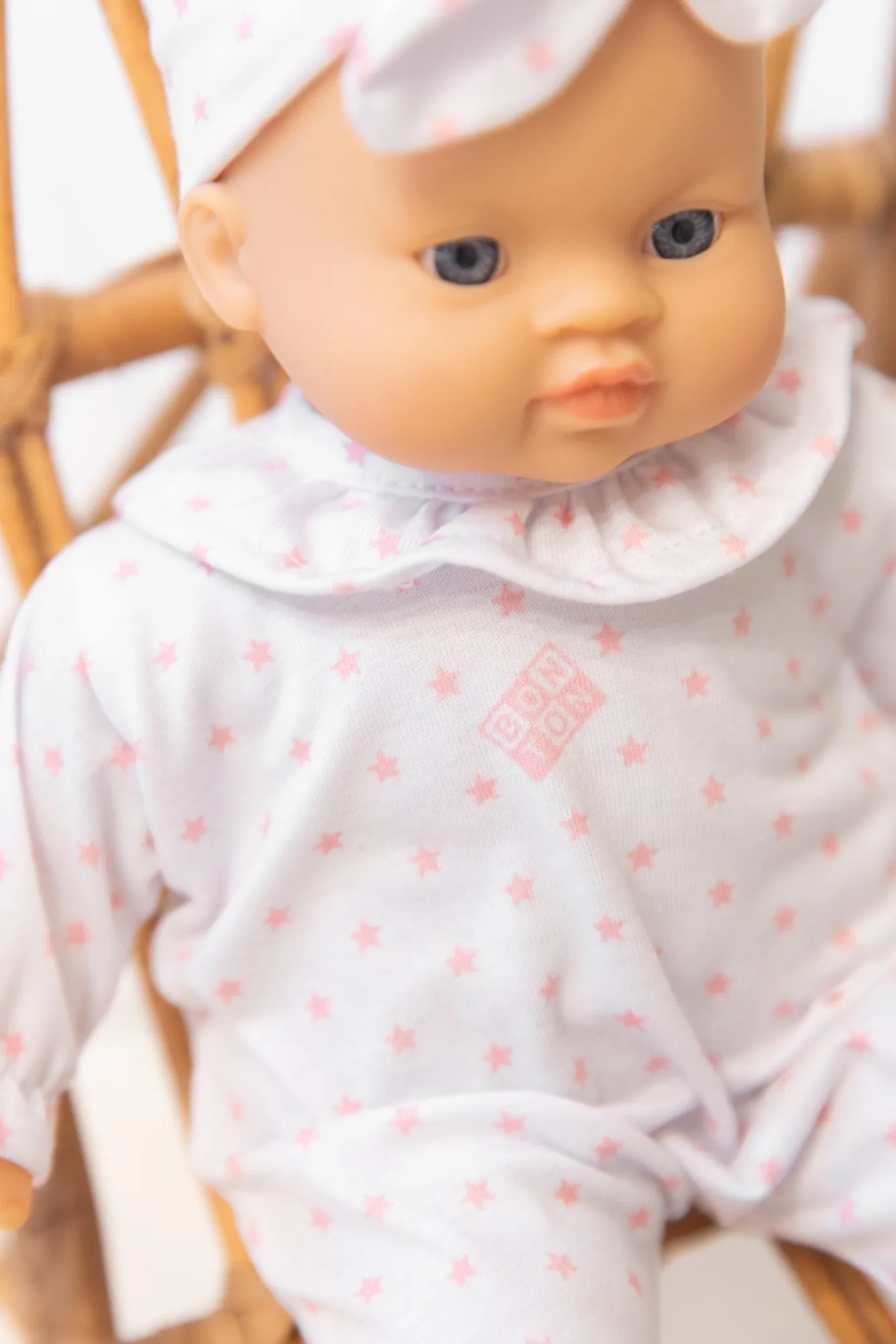 Bonton Camille dukketøj étoilé rose stjernet rosa
