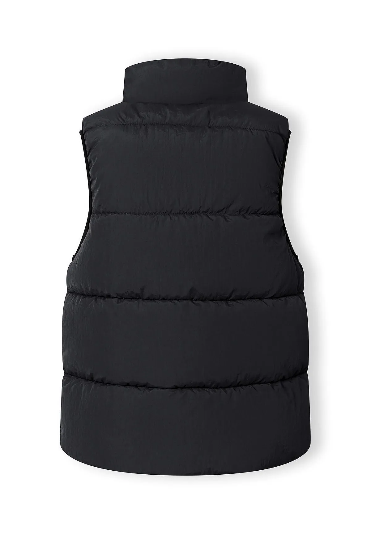 Minoti 44612 Steppvest til drenge sort nylon