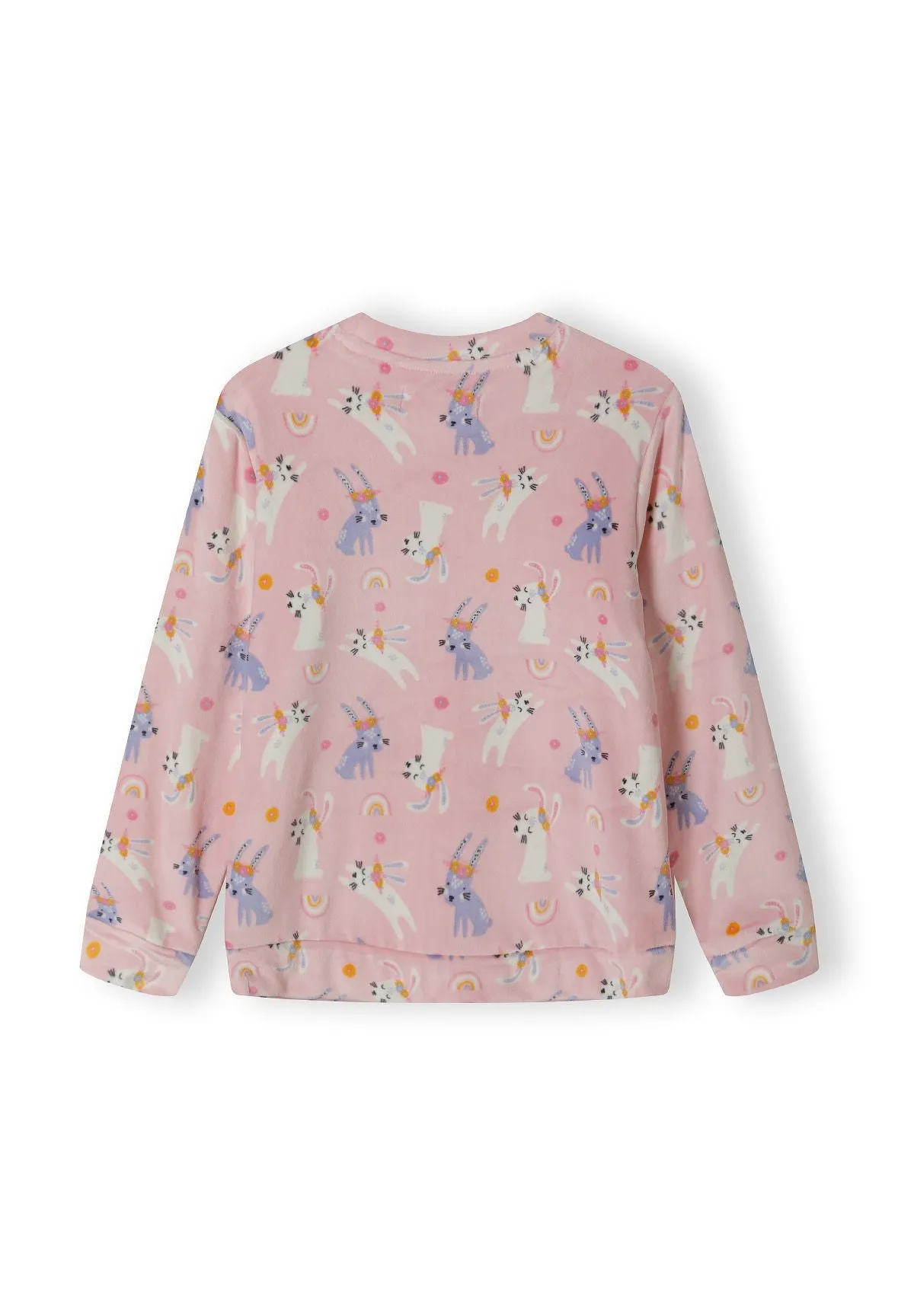 Minoti 41555 pyjamas rosa enhjørning piger