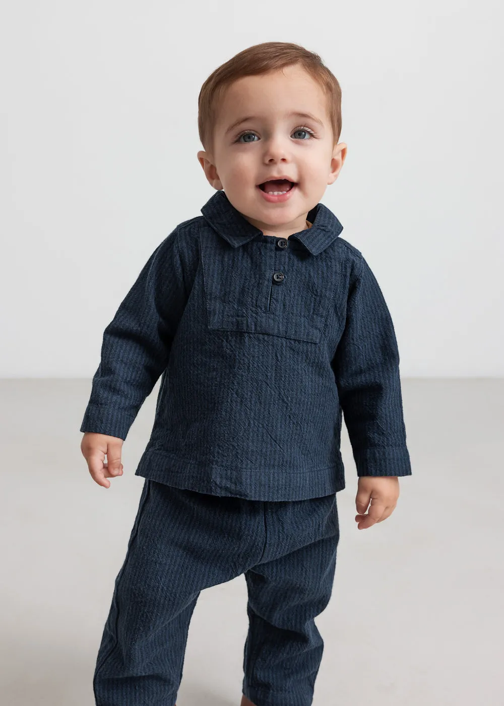 MarMar Panto bukser Dark Blue Stripe