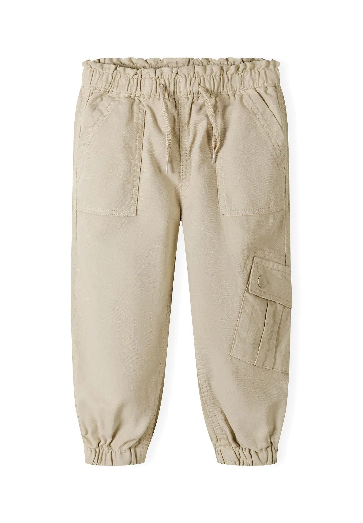 Minoti 40449 cargobukser karamel bomuld pige