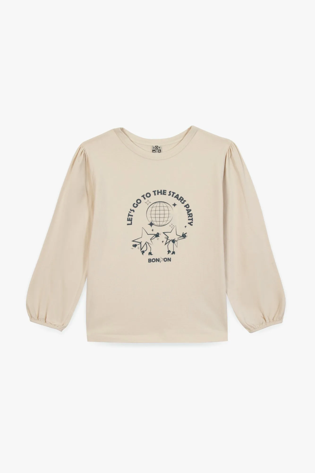 Bonton Titty Stars Mouton T-shirt langærmet stjerne