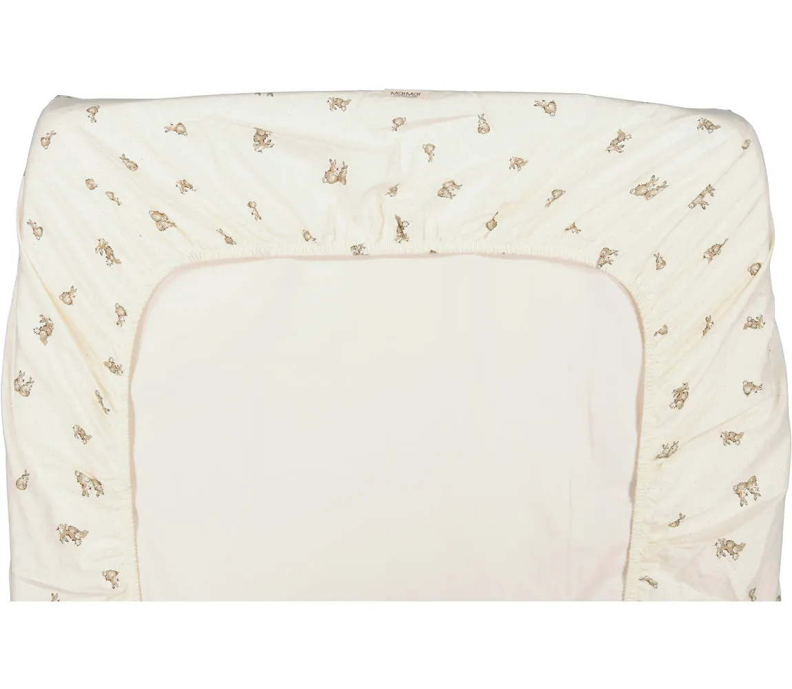 MarMar Fitted Sheet lagen Little Rabbit percale