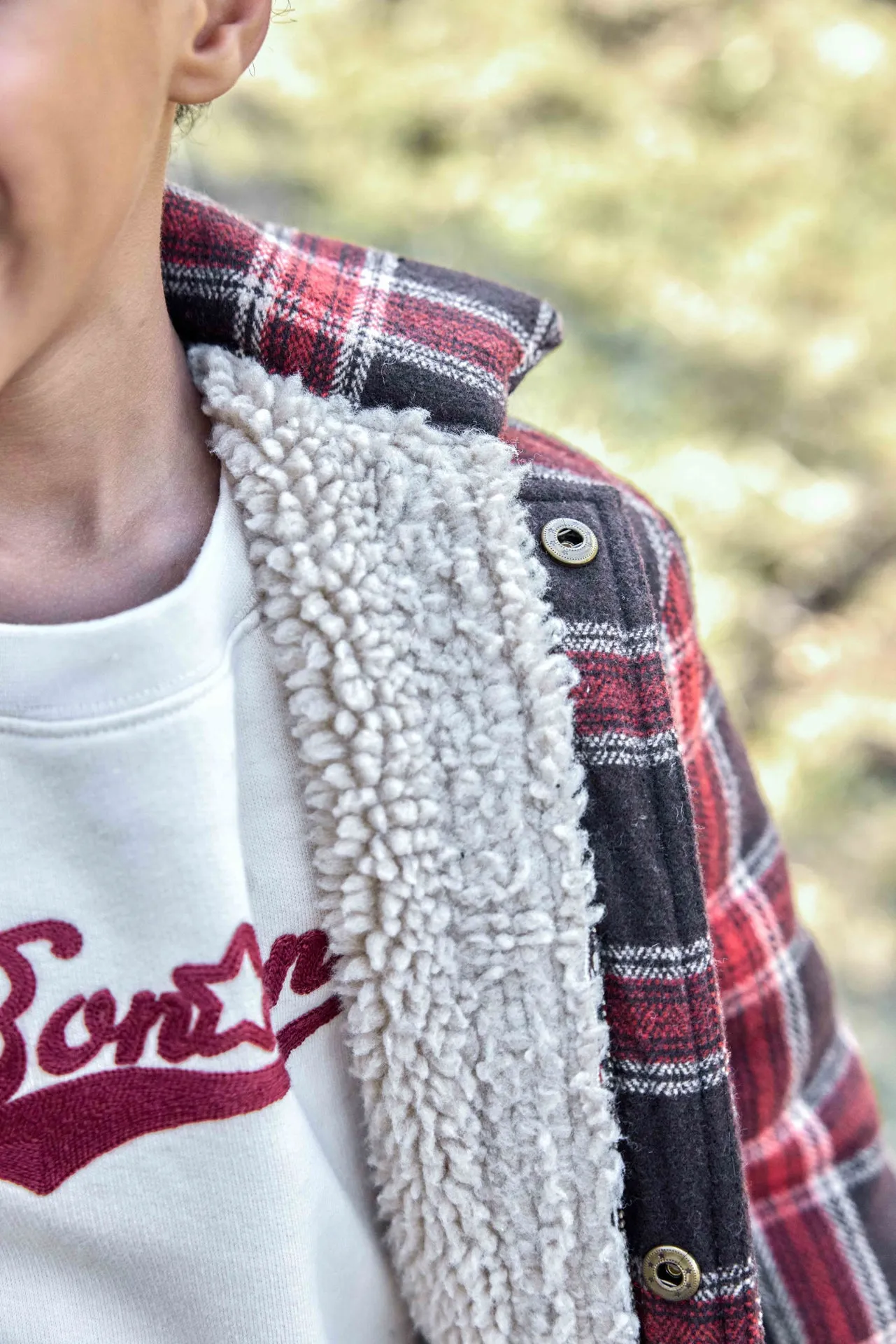 Bonton Mao Carbone blouson ternet bomberfit